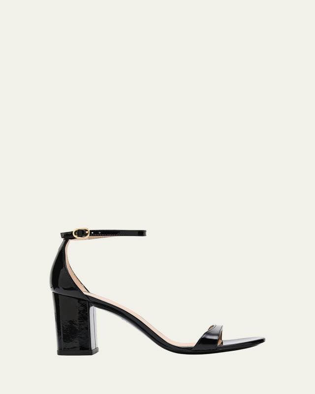 Nudist II Leather Ankle-Strap Sandals